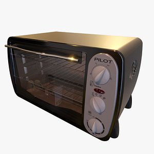 3D toaster oven model