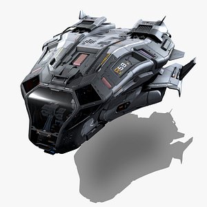 3D model STALKER Spaceship