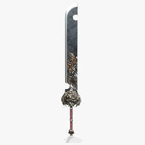 Fantasy Weapon Sword 03 3D