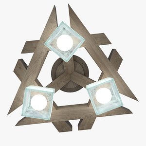 Triangular chandelie
