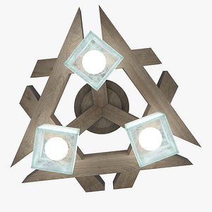Triangular chandelie
