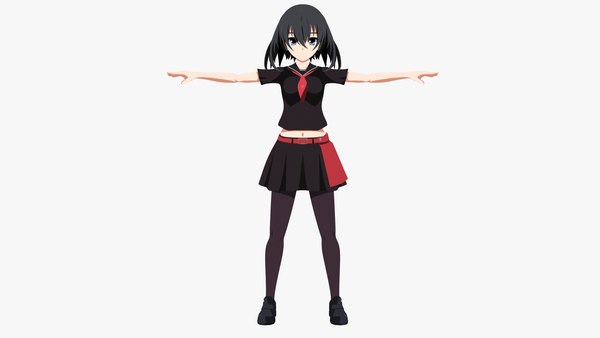 Kurome - Akame Ga Kill 3D model