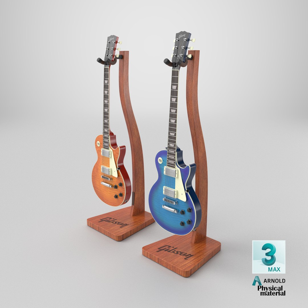 3D Gibson Les Paul Pair with Display Stands Set model https://p.turbosquid.com/ts-thumb/oe/mcjbLy/nl/stemcell_max_physical_render/png/1788871831/1920x1080/fit_q87/41b84c4625b7285a12dabe3a75c93aab5093012f/stemcell_max_physical_render.jpg