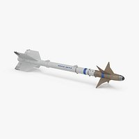 Aircraft Missile AIM 9M Sidewinder