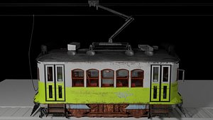 electric train rails model