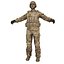 Soldier 1 LOD3 Rigged