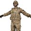 Soldier 1 LOD3 Rigged