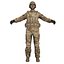 Soldier 1 LOD3 Rigged