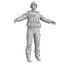 Soldier 1 LOD3 Rigged