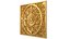 Classic Baroque decor Ornamental square Relief STL 06
