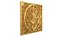 Classic Baroque decor Ornamental square Relief STL 06