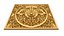 Classic Baroque decor Ornamental square Relief STL 06