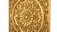 Classic Baroque decor Ornamental square Relief STL 06