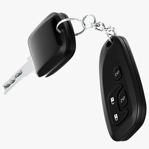 car keys 3d model