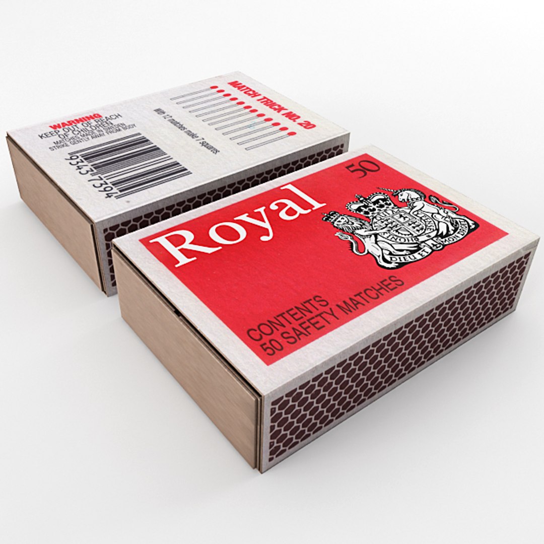 3D matchbox matches https://p.turbosquid.com/ts-thumb/oe/yHkkH6/fBQUaEUp/matches_5/jpg/1530053553/1920x1080/fit_q87/e4dca886b2103bb0f59f03a640a02fcedbed839d/matches_5.jpg