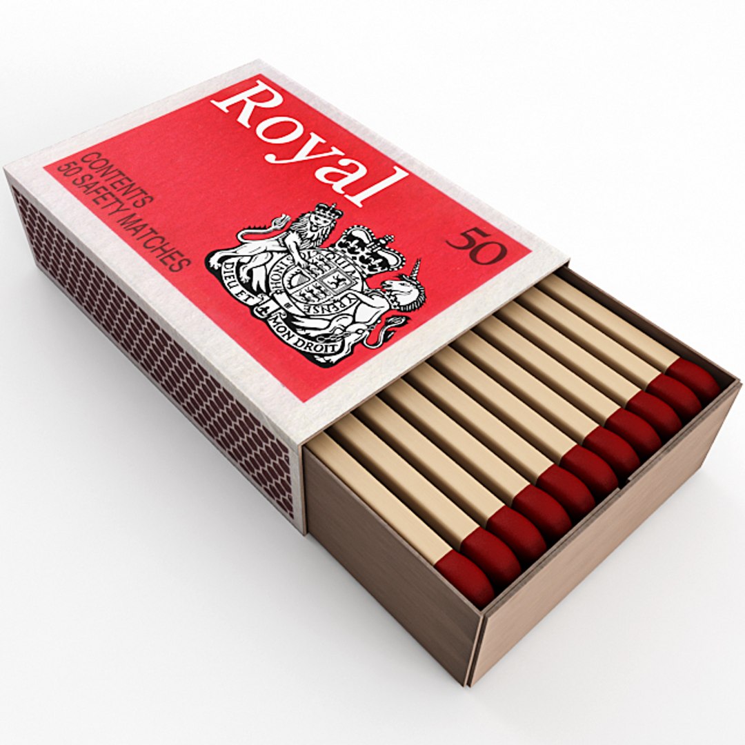 3D Matchbox Matches - TurboSquid 1300352