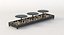 Kole Decorative Metal Candle Holder And Stones Set