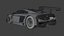 3D Audi R8 LMS SK Model
