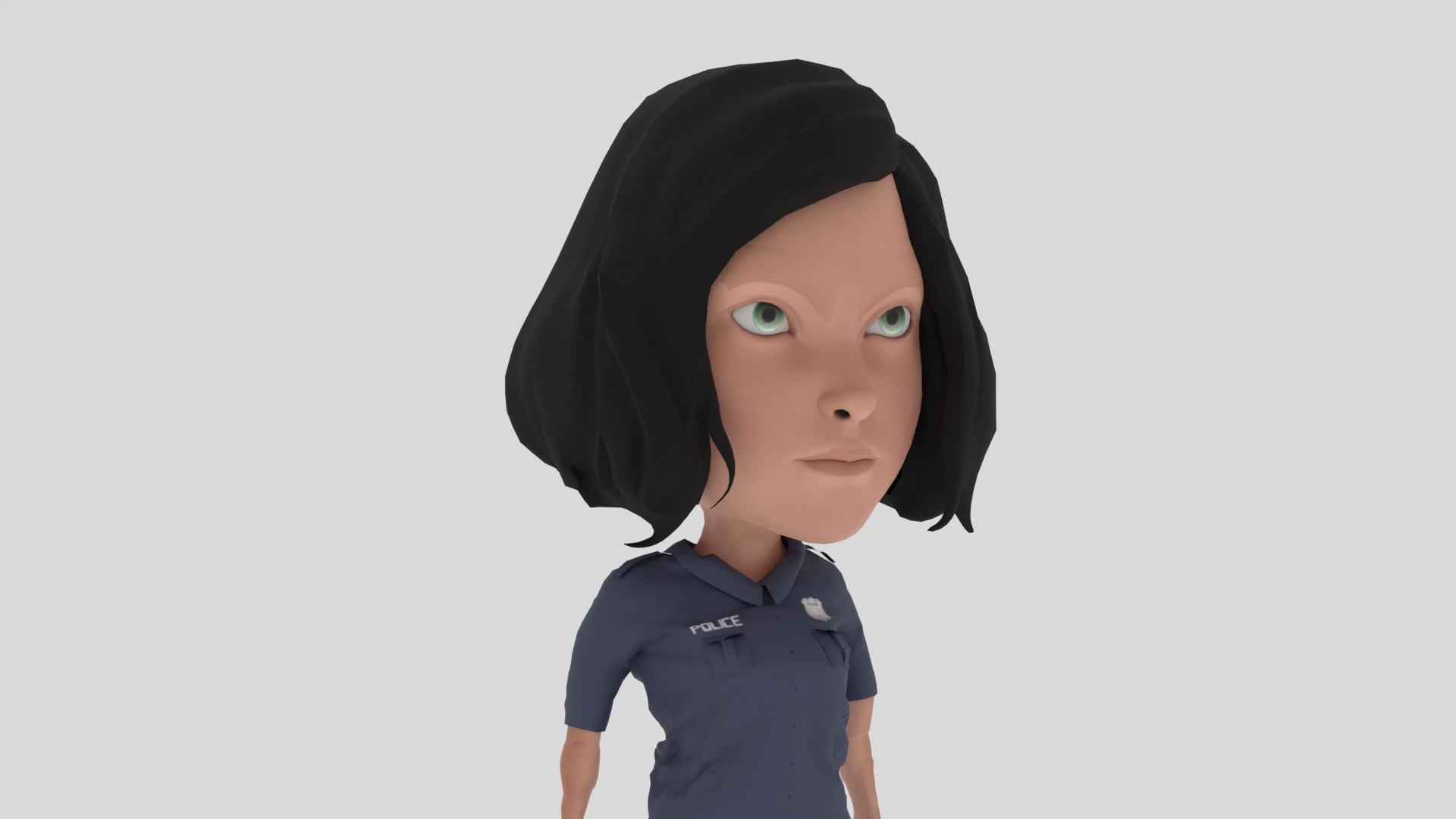 Cartoon Police Woman 3D model https://p.turbosquid.com/ts-thumb/of/8VbkEs/Dm/r_d/png/1677662347/1920x1080/fit_q87/ce06a909f358bcede24209cd479a09e6b043c63d/r_d.jpg