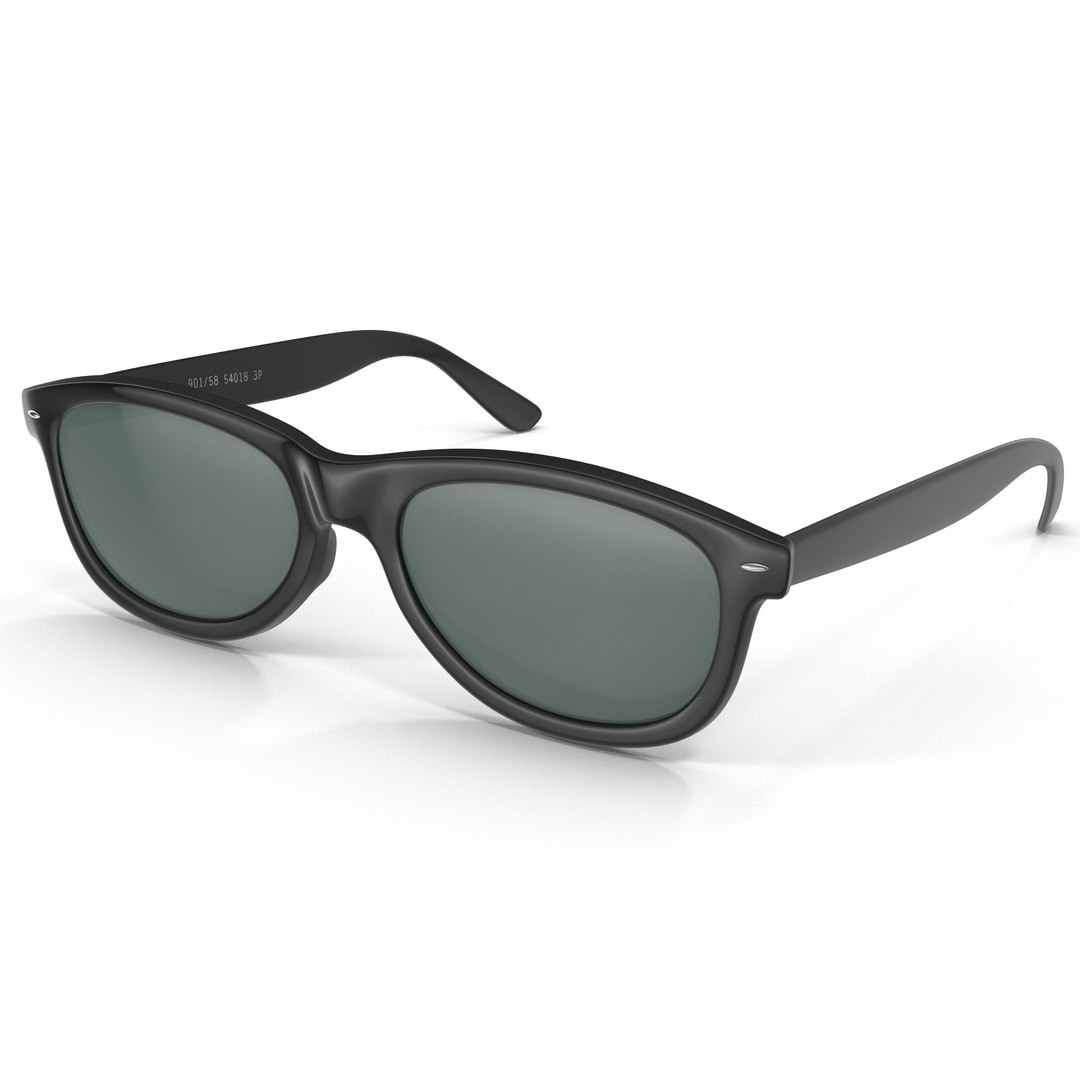 Sunglasses 2 3D model preview