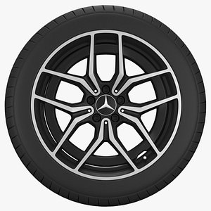 mercedes amg E53 rim 3D model