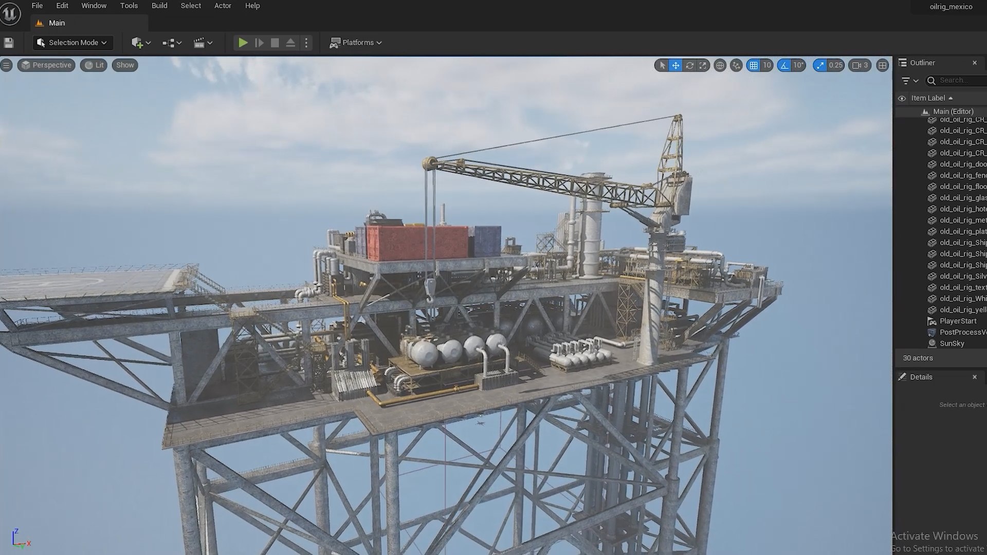 3D Oil Rig - TurboSquid 2186127
