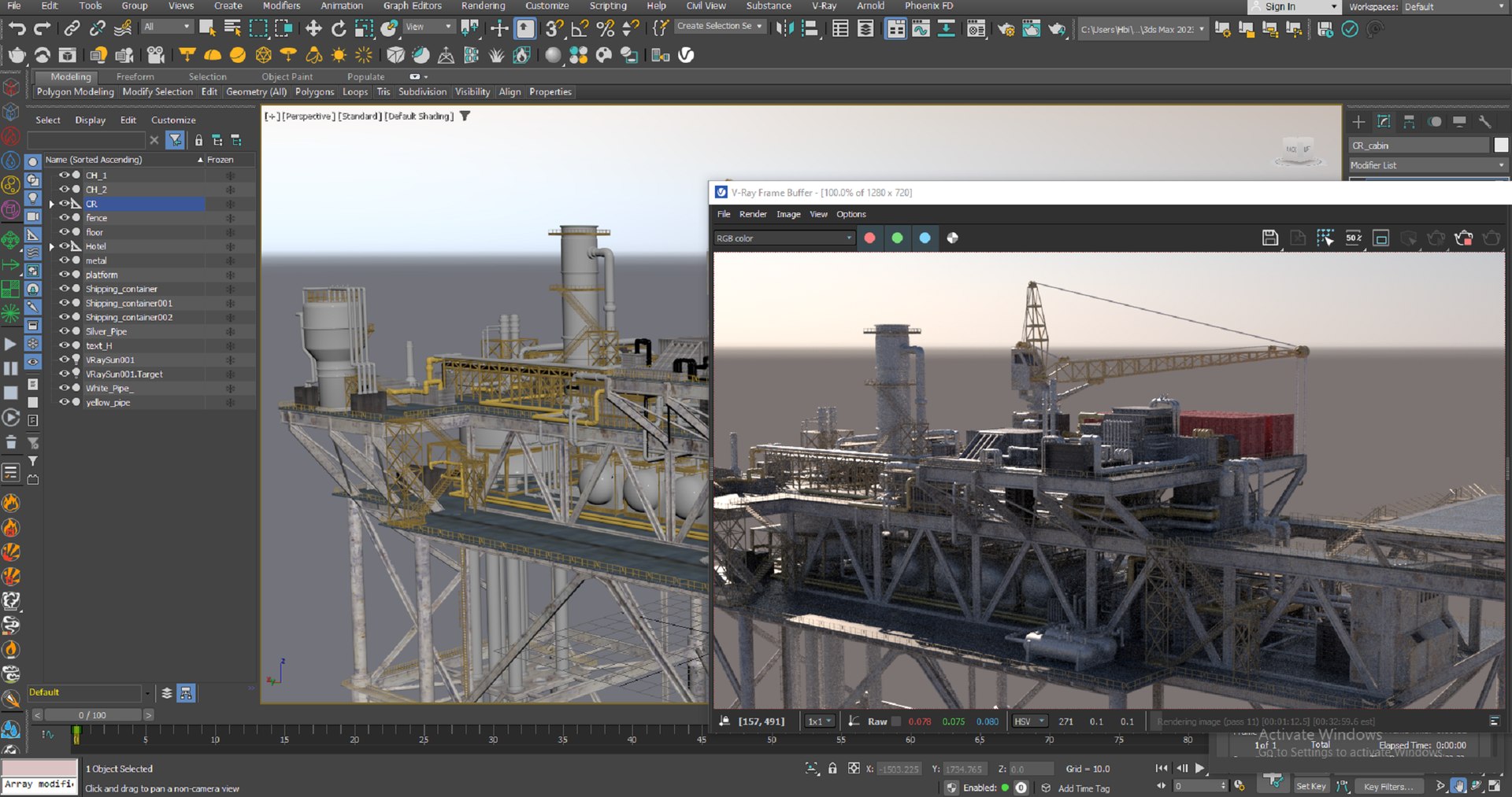 3D Oil Rig - TurboSquid 2186127