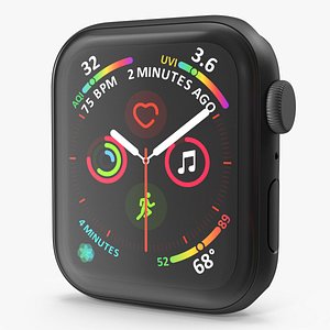 Apple Watch SE Black 3D model