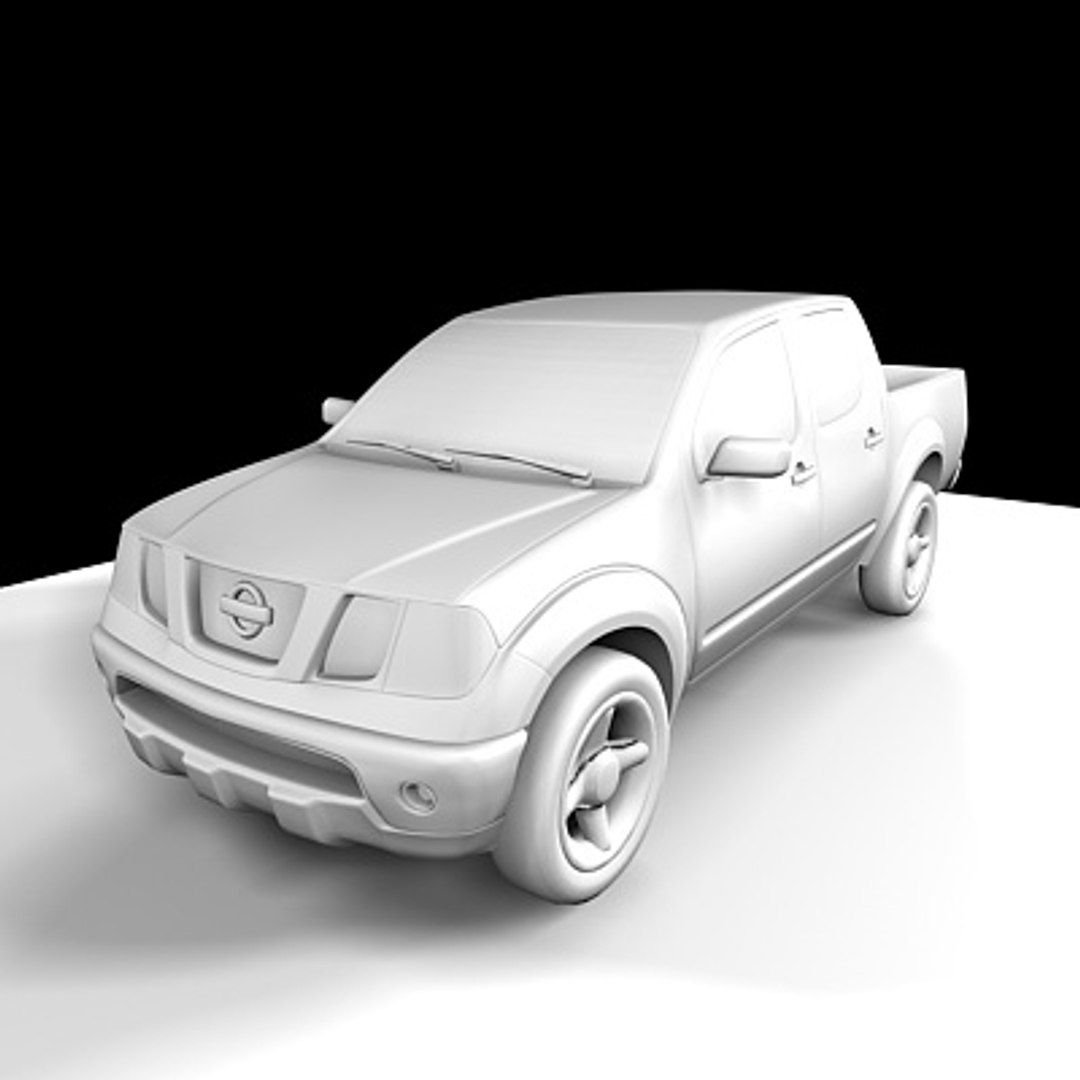 3d Model Pickup Nissan Frontier