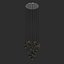 Catellani and smith gold moon chandelier