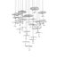 Catellani and smith gold moon chandelier