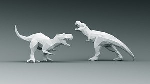 3D printed t-rex model