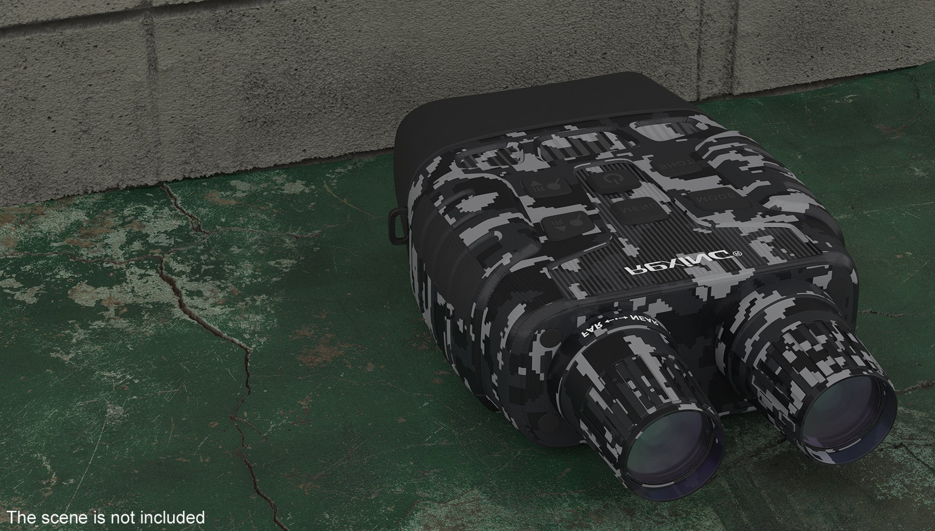 Night Vision Binocular Rexing Como Color Model TurboSquid 1974457