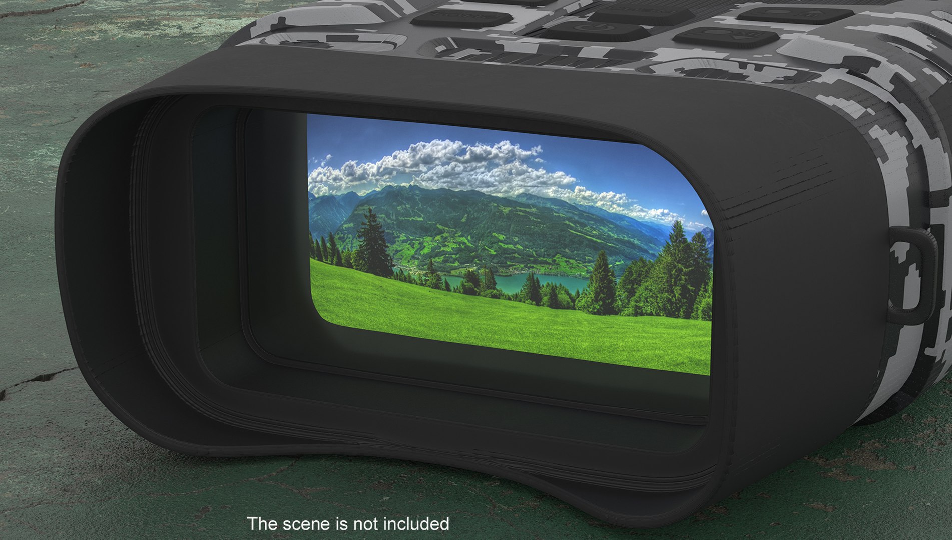 Night Vision Binocular Rexing Como Color Model TurboSquid 1974457