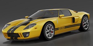 Ford GT 3D Models for Download | TurboSquid