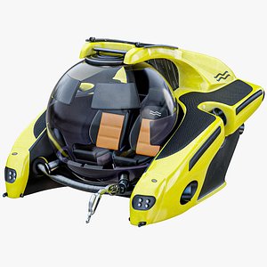 Mini Submersible C-Researcher Yellow PBR