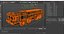 Heavy Ballistic Missile Carrier Vehicle Rigged for Cinema 4D