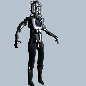 Cyberman Doctor Who Enemy Robot