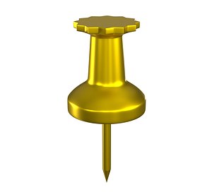 Thumb Tack 2 3D model