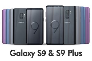 3D samsung galaxy s9 model
