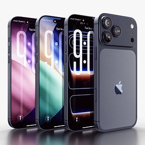 iPhone 17 Pro Max Deep Blue model