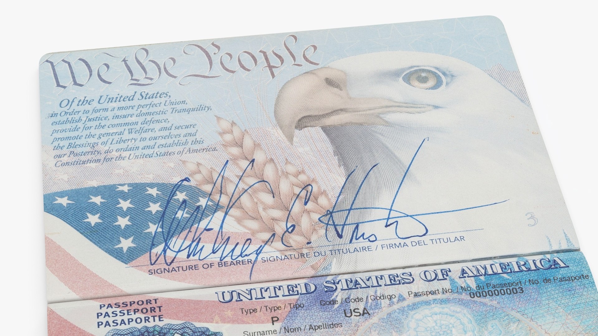USA Passport Open Page 3D model https://p.turbosquid.com/ts-thumb/of/igCBuK/44/usapassportopenpage3dsmodel016/jpg/1713726881/1920x1080/fit_q87/bf4d651039b4e28864c81e2e62e921606748366c/usapassportopenpage3dsmodel016.jpg