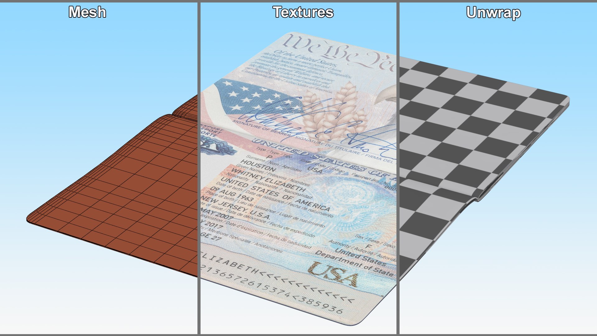 USA Passport Open Page 3D model https://p.turbosquid.com/ts-thumb/of/igCBuK/58/usapassportopenpage3dsmodel020/jpg/1713726892/1920x1080/fit_q87/2b40b1936a7c120e23f2d9caffa8e9332ce1400d/usapassportopenpage3dsmodel020.jpg