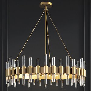 haskell large chandelier arteriors 3D model