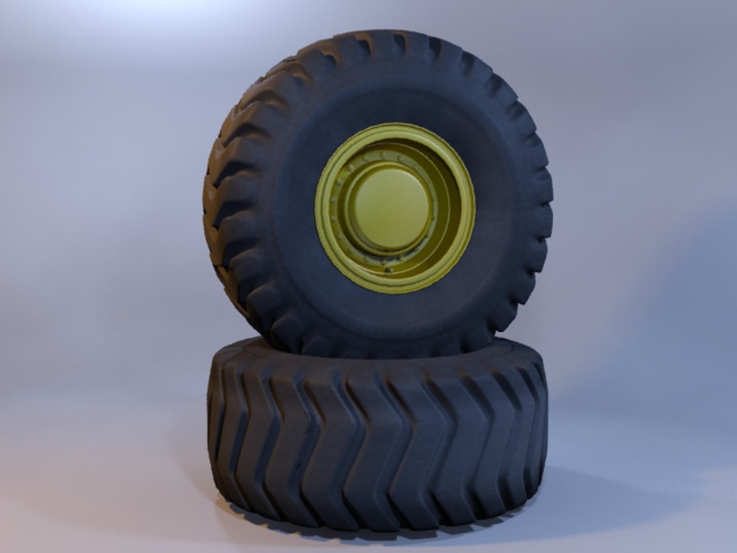 3d Model Truck Wheels