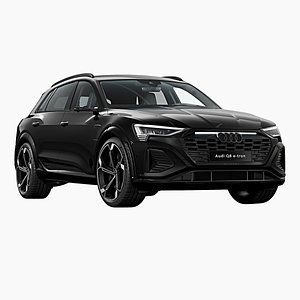 3D 2024 Audi SQ8 e-tron quattro
