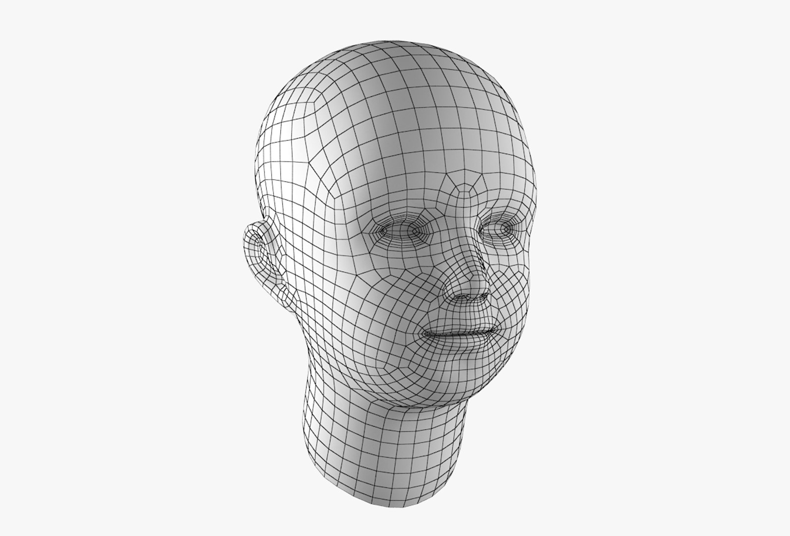 3D Boy Head Basemesh - TurboSquid 1378587