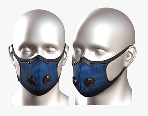 3D model gas mask