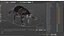 3D Mud Beetle Dirty Rigged for Cinema 4D model