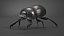3D Mud Beetle Dirty Rigged for Cinema 4D model
